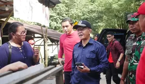 Wakil Ketua DPRD Kaltim Muhammad Samsun Ikut Aksi Bulan Bakti Gotong Royong di Kecamatan Samboja