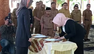 Lantik Direktur Perumda Air Minum Gapura Tirta Rahayu, Bupati Purwakarta Anne Ratna Mustika Minta Hal Ini