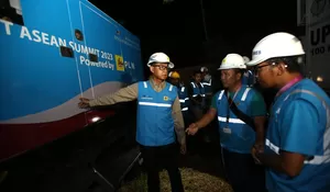 Pompa Semangat Personel, Dirut PLN Spontan Datangi Pos Siaga Kelistrikan di Lokasi-lokasi Penting KTT ASEAN