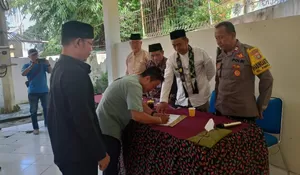 Aparatur Kelurahan Pondok Jaya Lepas Sambut ASN Baru dan Pensiun