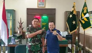 Peradi Depok Jalin Silaturahmi Dengan Pangdivif 1 Kostrad