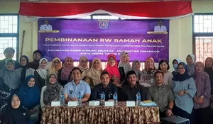 Wujudkan KLA, Kelurahan PGS Lakukan Pembinaan RW Ramah Anak 