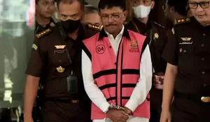 Sidang Kasus Korupsi BTS, Johnny G Plate Dituntut 15 Tahun Penjara dan Denda Rp17 Miliar 