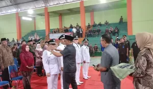 Plt Bupati Bogor Lantik 4 Kepala Desa Terpilih Hasil Pilkades 2023 di 4 Kecamatan, Ini Dia Nama-namanya
