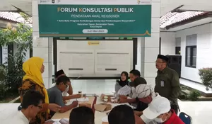 Lurah Tapos Pantau Kegiatan FKP Regsosek