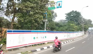 Pembangunan Jembatan LHK Jatijajar Depok Belum Kantongi Izin