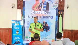 Wadah Kembangkan Ekonomi Kreatif, Plt Wali Kota Bekasi Tri Adhianto Resmikan UMKM JUARA