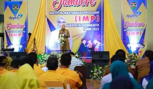 Jambore IMP, Ribuan Emak-emak Kader KB se-Purwakarta Ngumpul di GOR Purnawarman