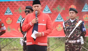 Plt Wali Kota Bekasi Tri Adhianto Harapkan Banser Jaga dan Tumbuhkan Jiwa NKRI
