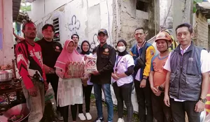 Tanggap Bencana Longsor, Karang Taruna Kecamatan Bogor Barat Gelar Aksi Sosial