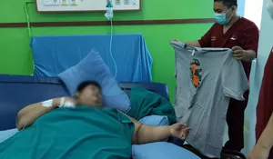 Viral! Pria Berbobot 300 Kilogram Dievakuasi Pakai Forklift, RSUD Kota Tangerang Siapkan 10 Dokter Spesialis