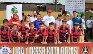 Buka Kompetisi Sepak Bola FKSSB Kota Bekasi, Tri Adhianto Atlet-Atlet Juara Akan Lahir dari Sini!