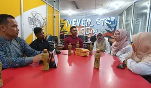 Sambangi Redaksi Metropolitan, KPAID Kota Bogor Perkuat Program Perlindungan Anak