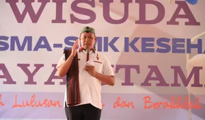 Hadiri Wisuda Sekolah Daya Utama, Plt Wali Kota Bekasi Tri Adhianto : Generasi Emas 2045, Terhindar Stunting