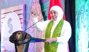 Gubernur Jawa Timur Khofifah Indar Parawansa Sebut Socio Forest Permudah Cara Kerja Petani