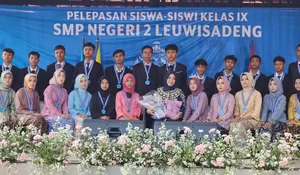 SMPN 2 Leuwisadeng Luluskan 254 Siswa, Siap Lanjutkan ke Jenjang yang Lebih Tinggi