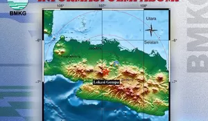Cianjur Kembali Diguncang Gempa Bumi Tektonik, Segini Kekuatannya
