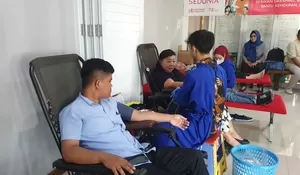 Pengda IPPAT dan INI Kabupaten Bogor Gelar Donor Darah dan Terapi Kesehatan