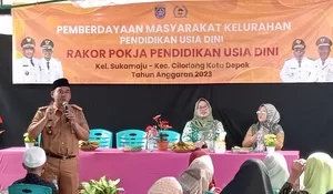 Rakor Pokja Bunda PAUD Kelurahan Sukamaju **Fokuskan Pengembangan Pendidikan Pada Anak