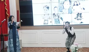 Wujudkan Mimpi Anak Thalasemia di Bogor, Yane Ardian Bacakan Puisi Diiringi Pantomim