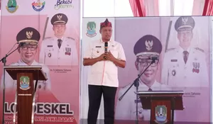 Plt Wali Kota Bekasi Tri Adhianto Sambut Tim Penilai Lomba Desa Kelurahan Tingkat Jawa Barat
