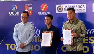Tol BORR Bakal Buka Exit Tol di OCBD Olympic Kota Bogor, Desember 2023 Ditarget Rampung