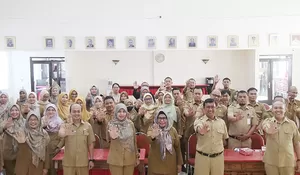 Kuatkan Integritas dan Mitigasi Korupsi, Sekda Kota Bogor Syarifah Berikan Sosialisasi