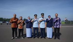 Wakil Wali Dedie Rachim Saksikan Sertijab Komandan Wing Udara 4 Lanud ATS