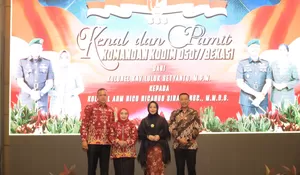 Plt Wali Kota Bekasi Tri Adhianto Hadiri Kenal dan Pamit Kodim 0507 Bekasi