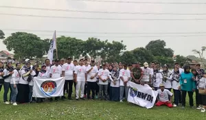 Lurah Krukut Jamaludin Buka Turnamen Olahraga