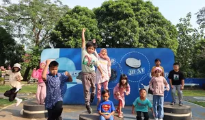 Pertama Kali di Bogor, 11 Pelukis Anak Pameran di Gedung Negara Bakorwil Kota Bogor