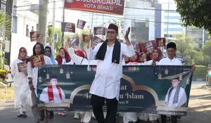Momentum Perbaiki Diri Pemerintah Kota Bekasi Ramaikan Pawai 1 Muharram 1445 H