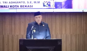 Hadiri Rapat Paripurna KUA-PPAS 2024, Plt Wali Kota Bekasi Tri Adhianto Bilang Begini