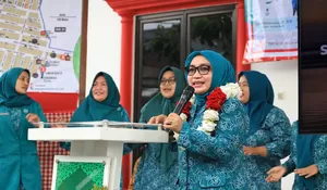 Plt Ketua TP PKK Kota Bekasi Wiwiek Hargono Buka Penilaian KTJ 2023 dan GKSTTB