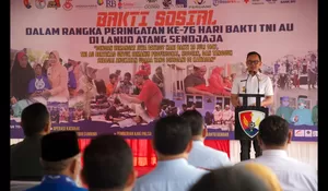 Lanud ATS Gelar Bakti Sosial di Hari Bakti TNI AU ke-76, Wali Kota Bogor Bima Arya Bilang Begini