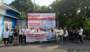 Merasa Dirugikan oleh Pengembang, Pemilik Apartemen Cinere Resort Lakukan Aksi Damai