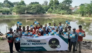 100 Tanaman Ditebar di Bojongsari