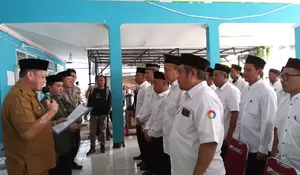 60 Ketua RT dan 7 Ketua RW Masa Bakti 2023 - 2028 Dilantik Kades Curug