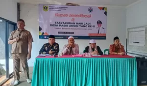 Milad ke -11 Desa Pasir Angin, Kades Ingin Warga Sejahtera 