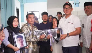 Plt Bupati Bogor Arya Saputra Resmikan Rumah Untuk Keluarga Almarhum Arya Saputra
