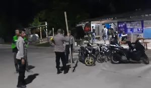 Cegah Gangguan Kamtibmas, Petugas Gabungan di Tenjo Gencarkan Patroli Malam