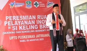 Resmikan Pelayanan Konseling Berhenti Merokok, Plt Wali Kota Bekasi Tri Adhianto Bilang Begini