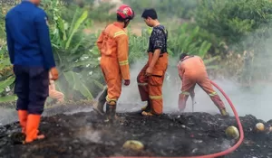 Elnino Buntut dari TPS Liar di Kelurahan Cilangkap Depok Ludes Terbakar, Segini Jumlah Damkar yang Turun