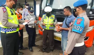 Bus Pariwisata di Terminal Subang Diperiksa Kelaikan Jalan, Ini Hasilnya