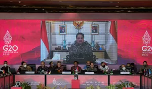 Menko Airlangga Serukan Negara Anggota G20 Bersatu Mengatasi Permasalahan Global
