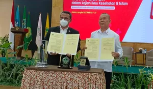 UIKA MoU Dengan PMI Kota Bogor