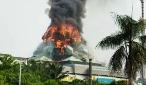 Begini Kronologi Terbakarnya Kubah Masjid Islamic Center Jakarta Utara