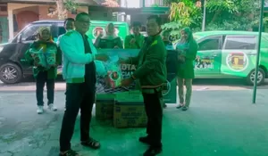 PPP Depok Kirim Divisi Kemanusiaan ke Lokasi Bencana Gempa Cianjur