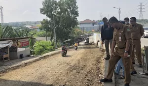 Perbaikan Jalan Tegal Danas Digelontor Dana Rp 6,7 M