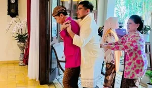 Sungkem ke Ibu Iriana, Kaesang Pangarep Nangis